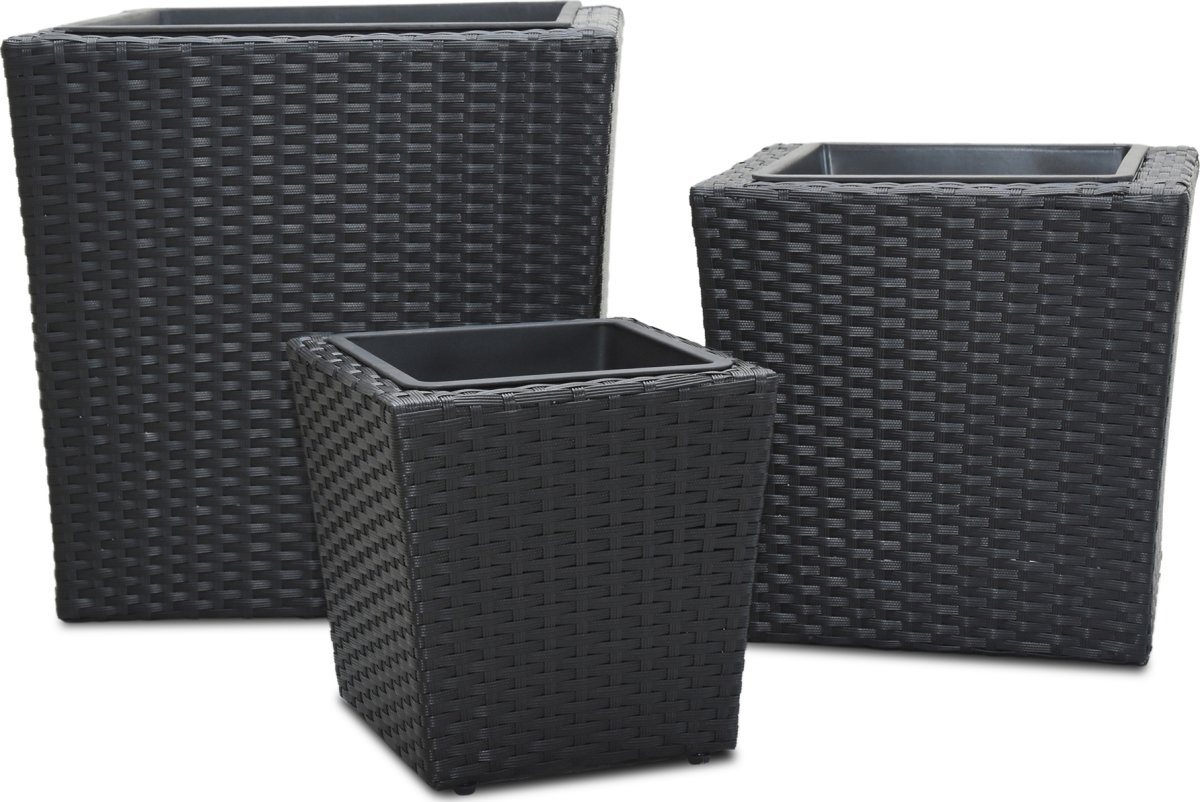 OUTDOOR blomkruka - Set om 3 st.