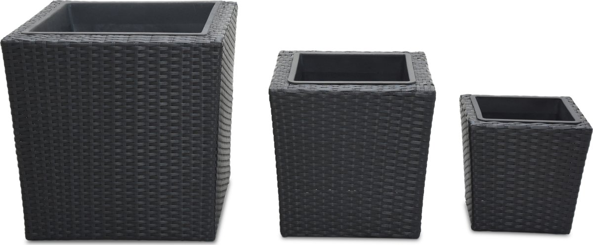 OUTDOOR blomkruka - Set om 3 st.