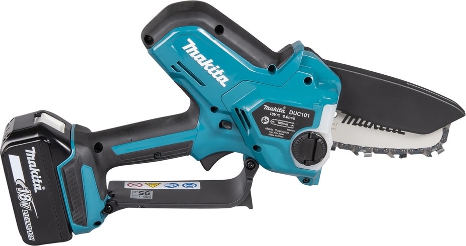 Makita grensåg 10 cm LXT, 18V inkl. batt. DUC101SF