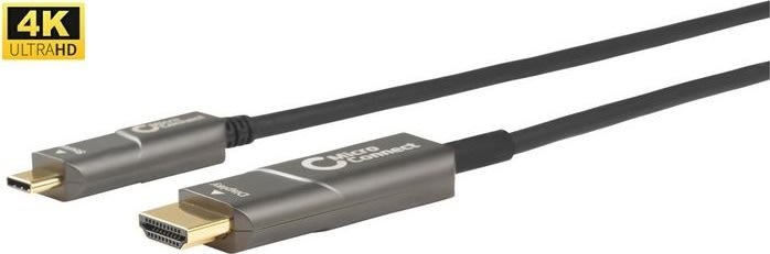 MicroConnect USB-C till HDMI fiberkabel | 30 m
