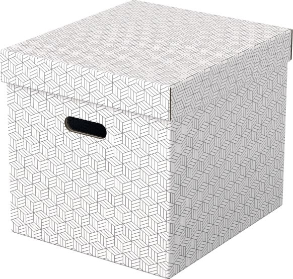 Esselte Home Box | Cube | Vit | 3 st.