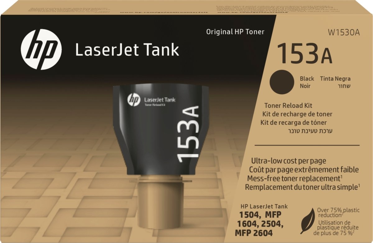 HP 153A LaserJet Tank lasertoner 2500 sidor, svart