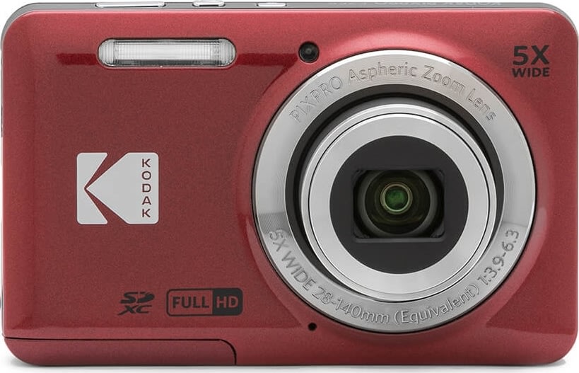 Kodak Pixpro FZ55 16 MP | Digitalkamera | Röd