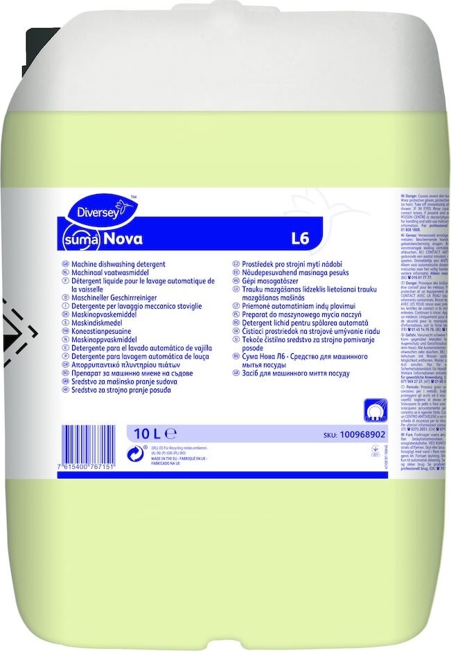 Suma Nova L6 Industritvättmedel, 10 liter