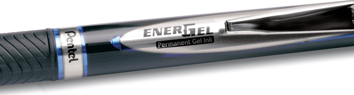 Pentel EnerGel BLP77 Permanent Penna, Blå