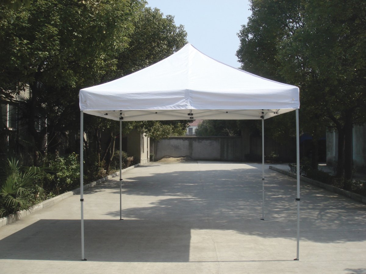 Paviljong EASY UP 3x3 m Off-white Inkl. sidor