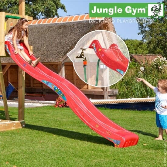Jungle Gym | Rutschkana | Röd | 2,65 m