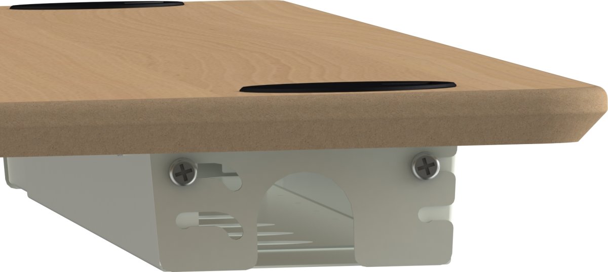 Universal kabelkanal, 96-166 cm, Vit