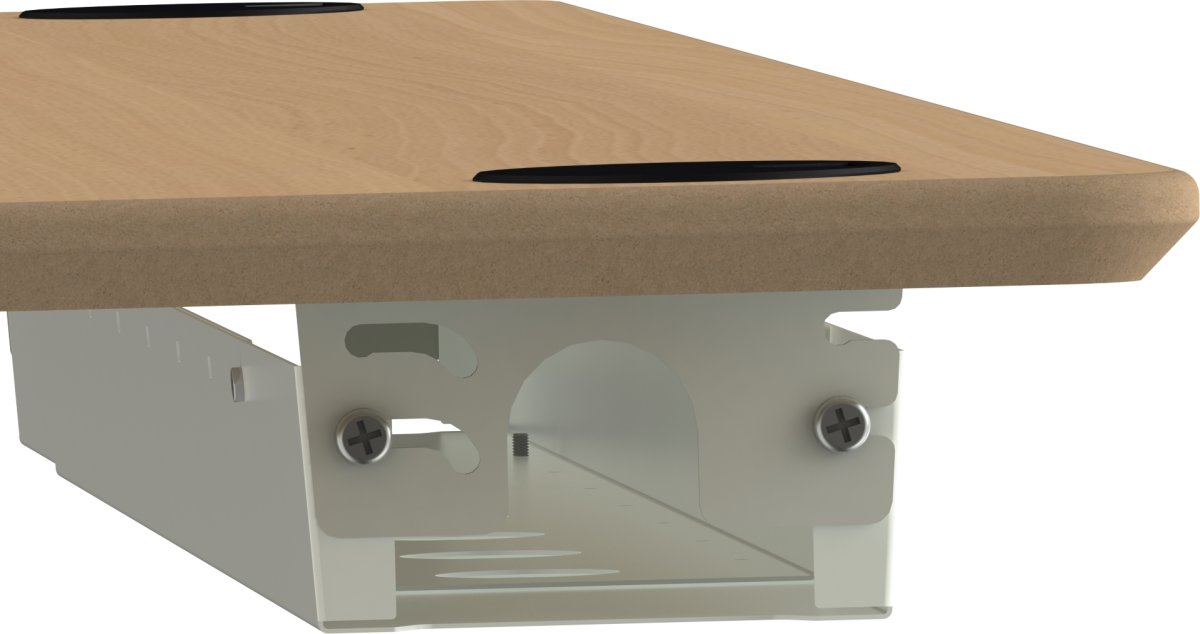 Universal kabelkanal, 96-166 cm, Vit