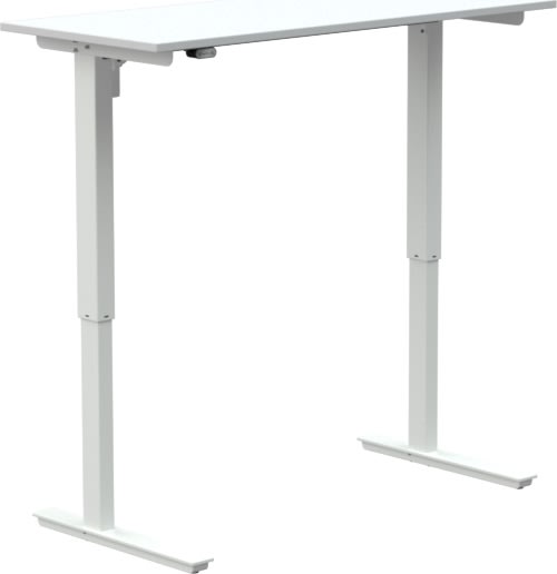 HeighTivity höj-&sänkbart skrivbord, 52x120cm, vit