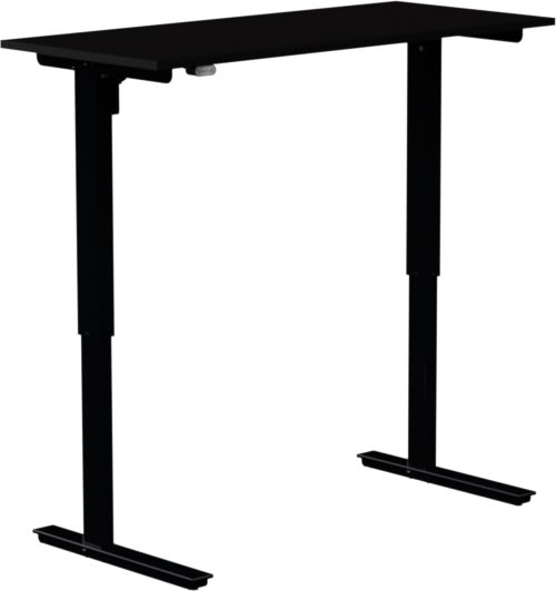 HeighTivity höj- och sänkbord, 52x120 cm, svart