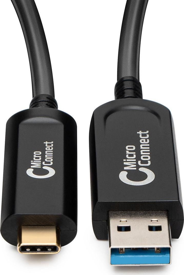 MicroConnect Optic Fiber USB-C till USB-A-kabel 5m