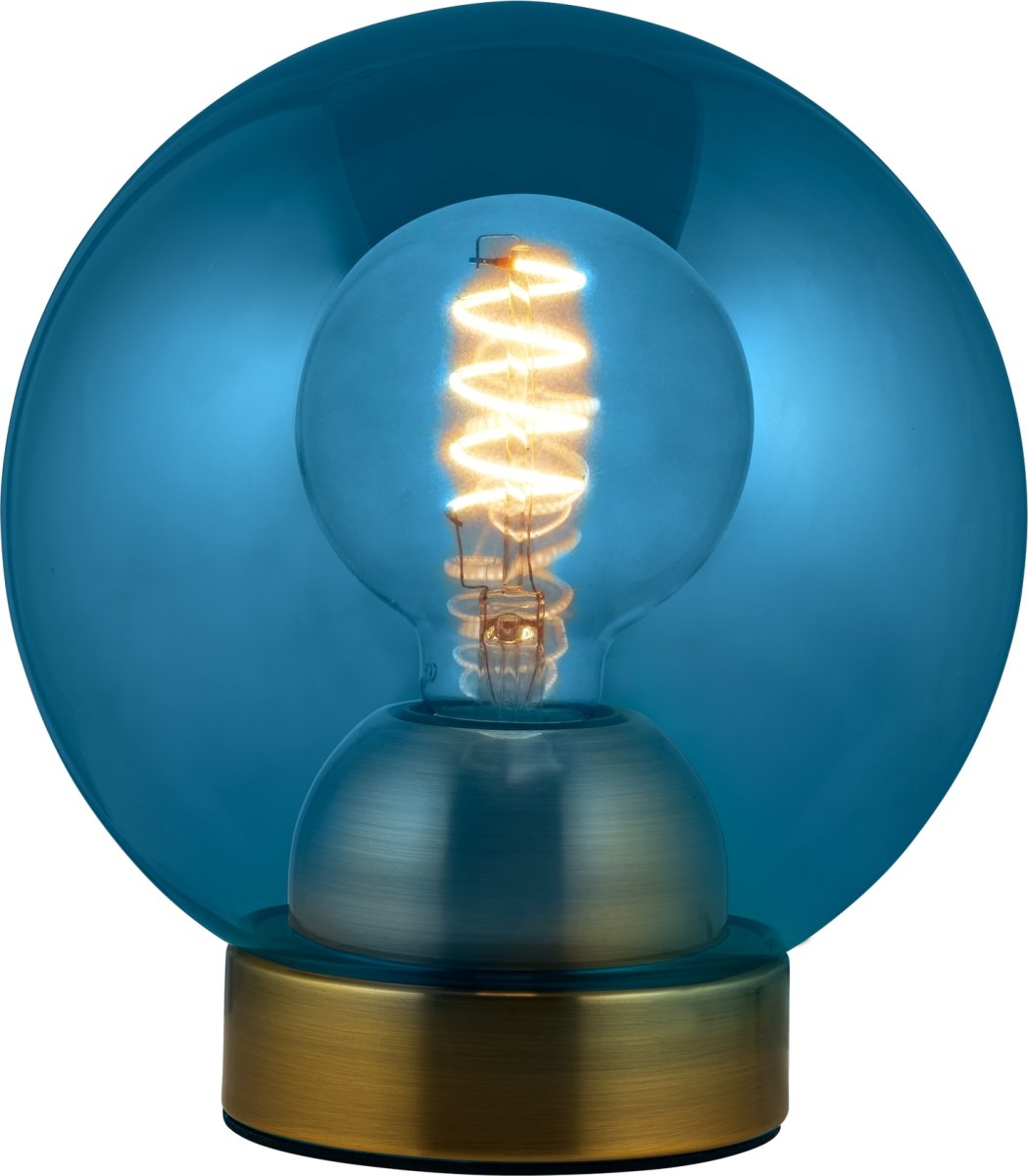 Bubbles bordslampa | Ø18 cm | Blå