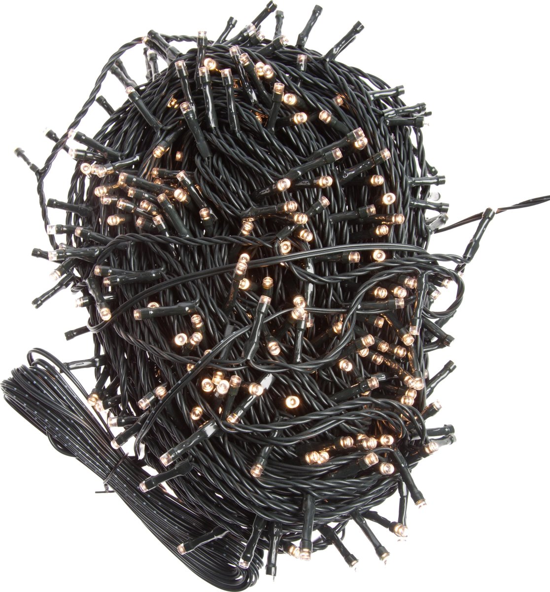 Ljusslinga, 400 LED, L 39,9 m, varmvit