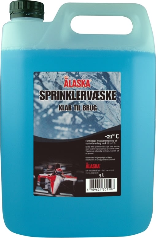 Alaska sprinklervätska, -21 °C, Dunk, 5 l