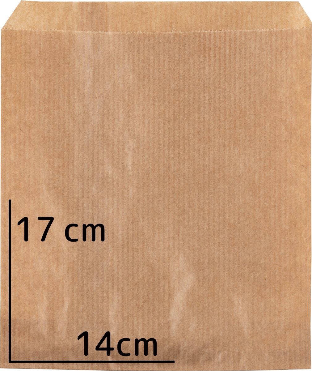 Papperspåse 14x17,5 cm, 40 g, brun