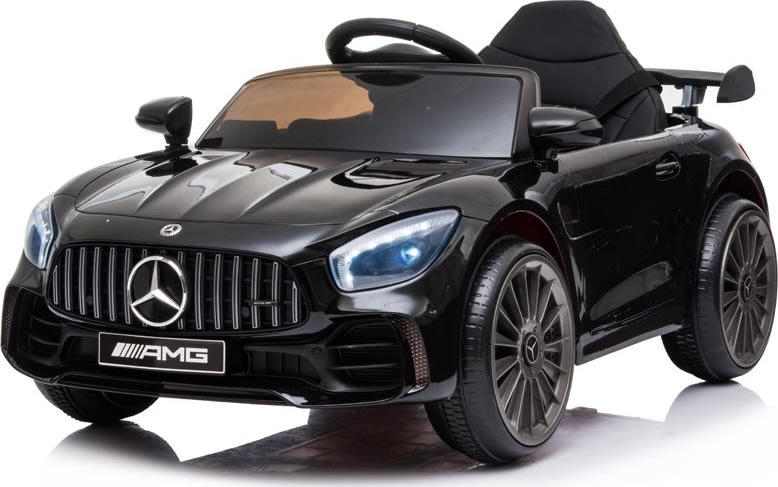 Elektrisk Mercedes AMG GTR barnbil 12V svart