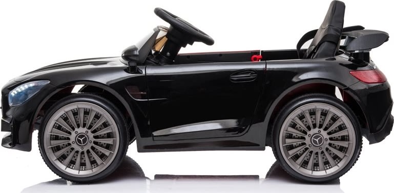 Elektrisk Mercedes AMG GTR barnbil 12V svart