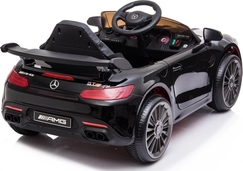 Elektrisk Mercedes AMG GTR barnbil 12V svart