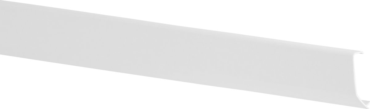 Elfa täcklist till bärlist, 580 mm, vit