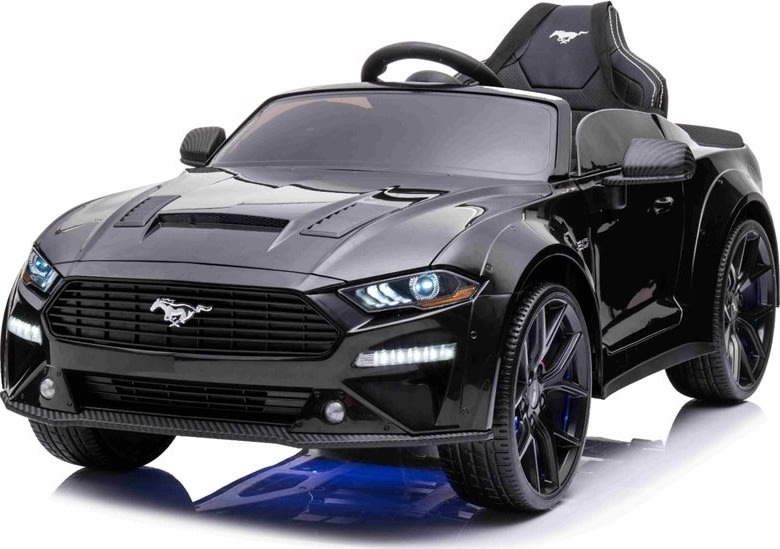 Ford Mustang barnbil eldriven 24 V svart
