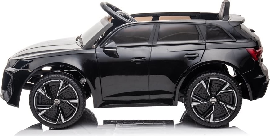 Eldriven Audi RS6 barnbil | 12V | svart