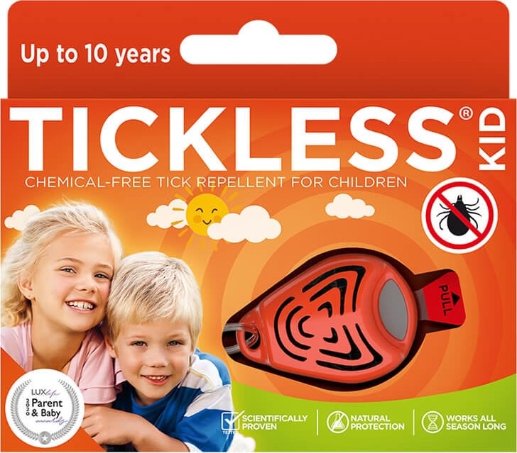 Tickless Baby/Kid fästingskydd | Orange
