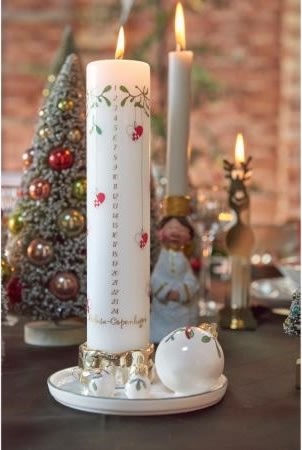 Medusa Jingle Bell ljusstake m/kalenderljus