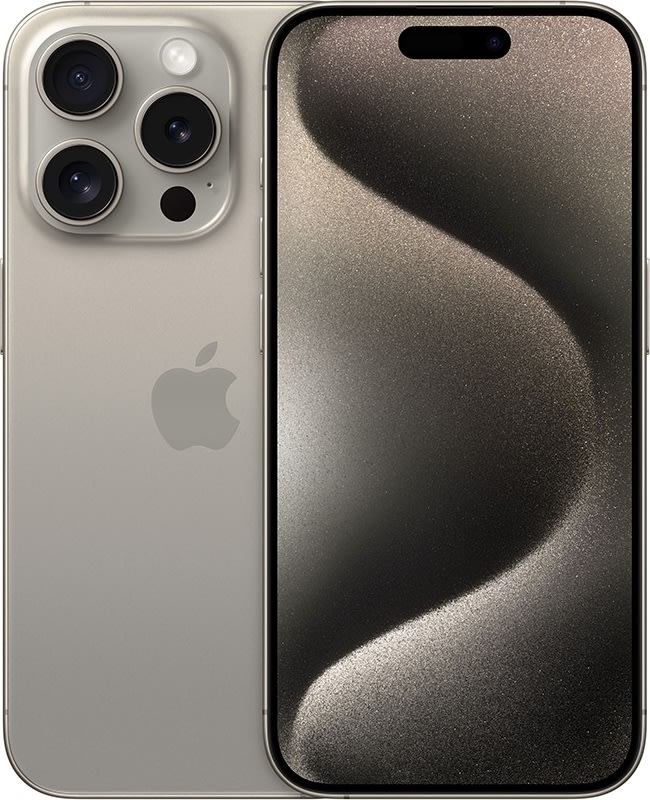 Apple iPhone 15 Pro | 1 TB | Naturlig titan
