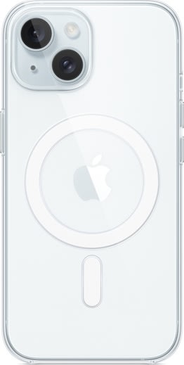 Apple iPhone 15 MagSafe mobilfodral | Transparent