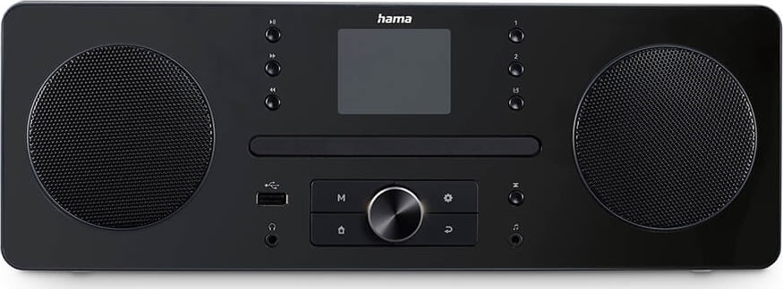 HAMA FM/DAB+/CD/BT Internetradio | Svart