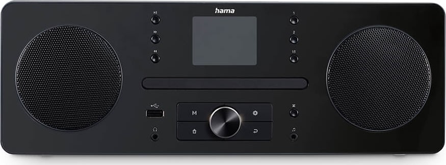 HAMA FM/DAB+/CD/BT-radio | Svart
