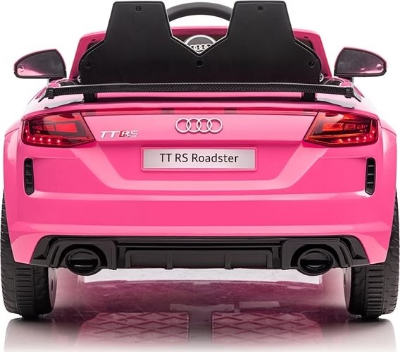 Audi TT RS Roadster elbil för barn | Rosa