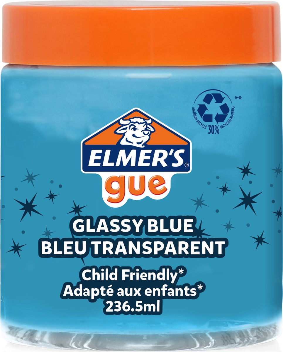 Elmer's Gue färdigt slime | 236 ml | Blått