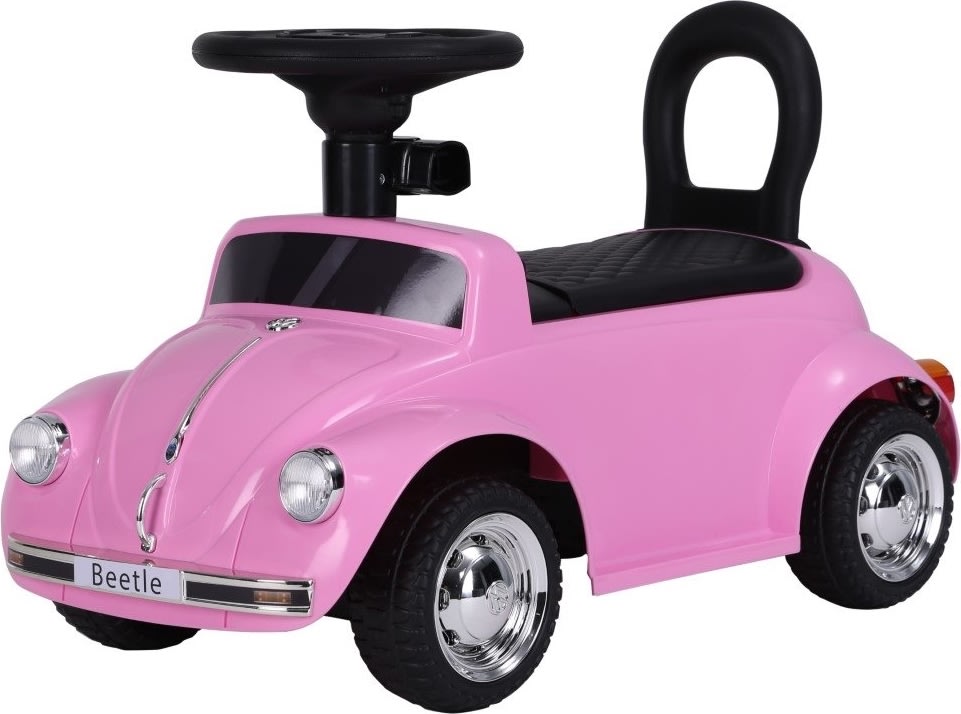 VW Beetle gåbil för barn | Rosa