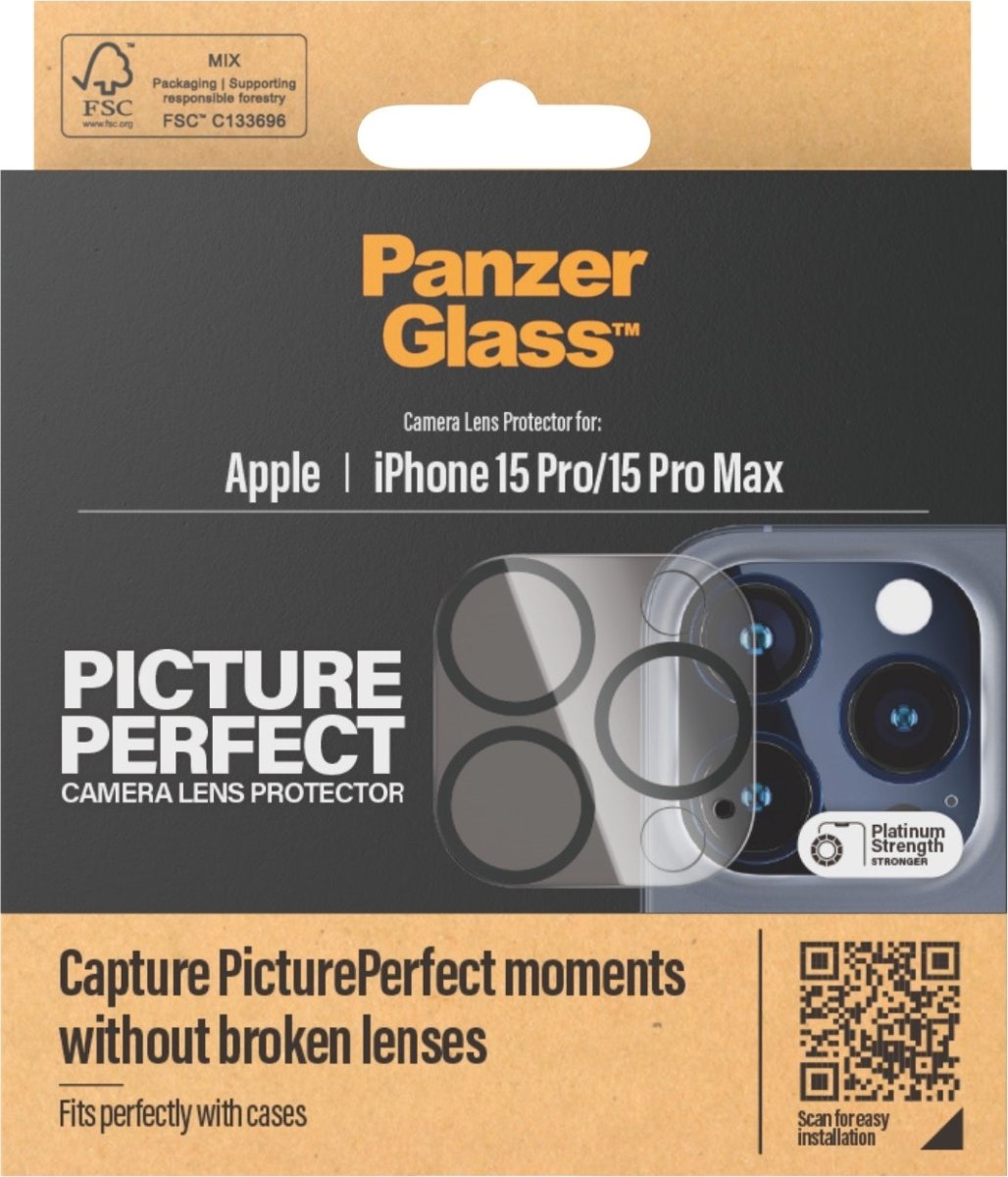 PanzerGlass PicturePerfect iPhone 15 Pro/Pro Max