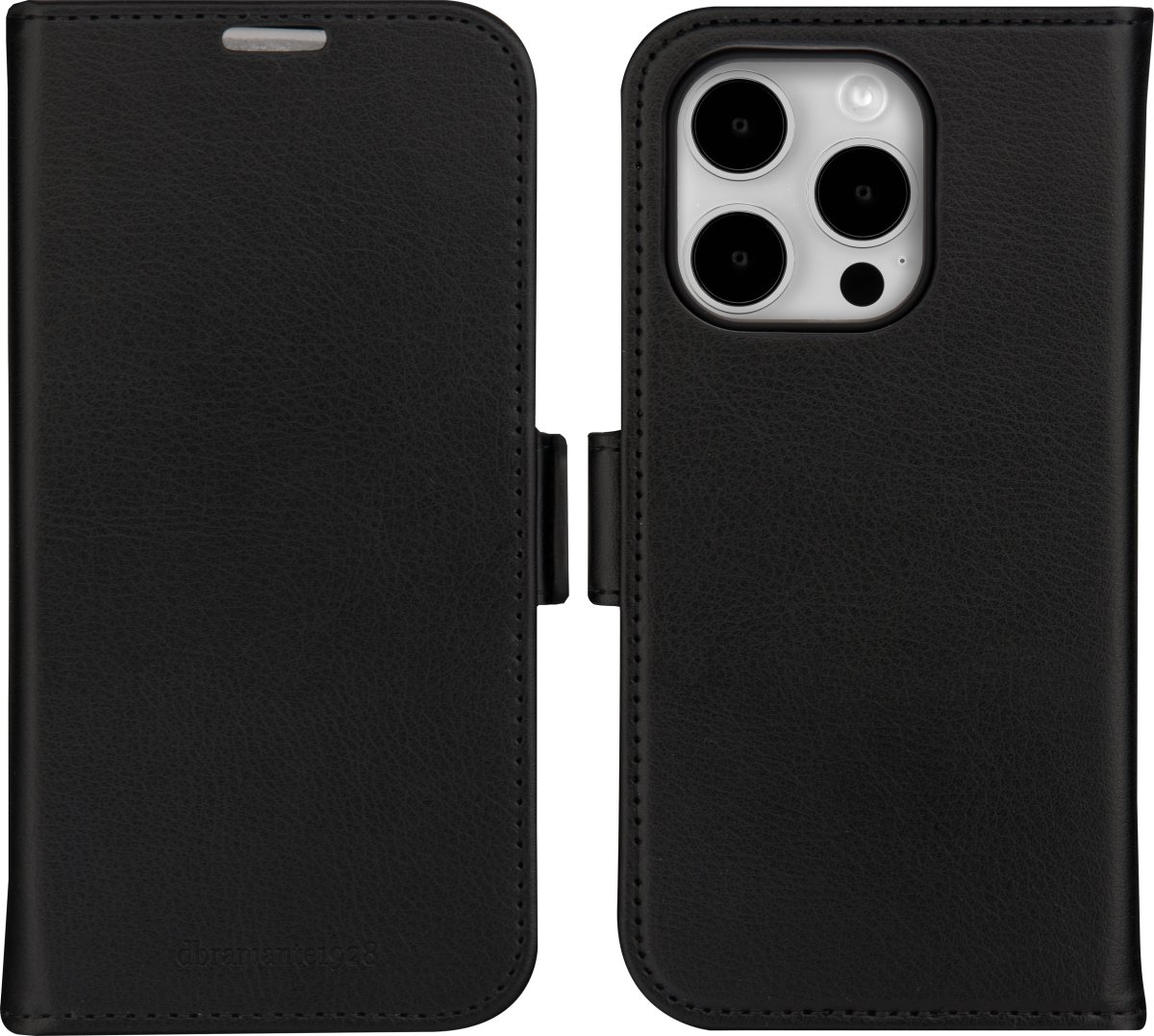 dBramante1928 Stockholm cover iPhone 15 Pro, svart