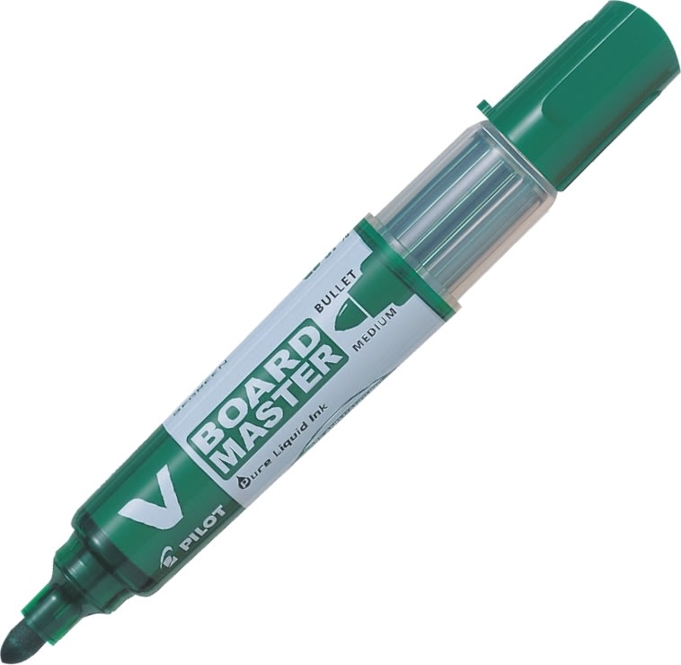 Pilot Begreen V-Board penna, rund spets, grön