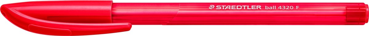 Staedtler 4320 kulspetspenna | F | Röd