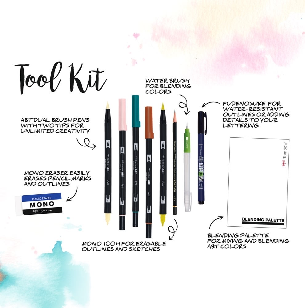 Tombow Blended Lettering set | Cozy Times