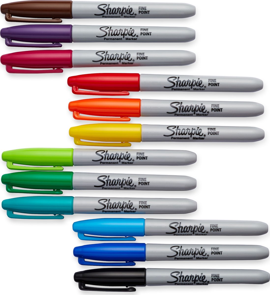 Sharpie Permanent Marker | F | 12 färger