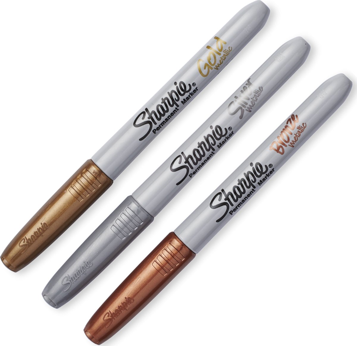 Sharpie Permanent Marker | F | Guld, silver, brons