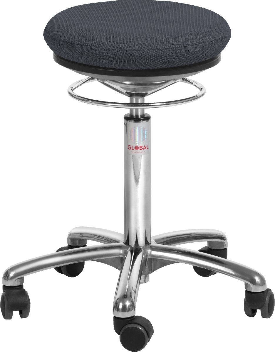 Pilates AirSeat stol, Svart, Tyg, 52-71cm