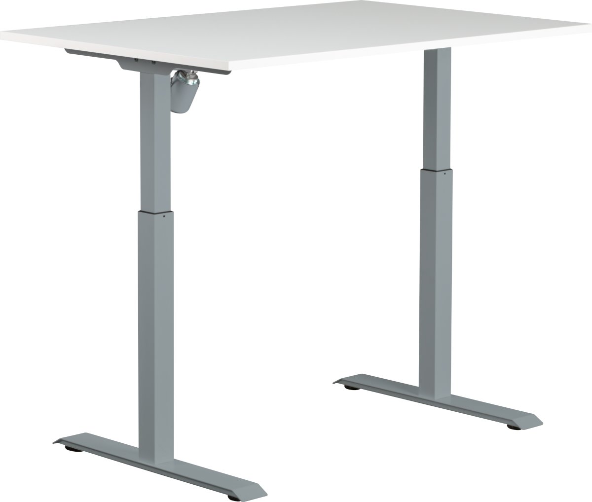 Sun-Flex I höj- och sänkbart bord, 120x80, Grå/vit