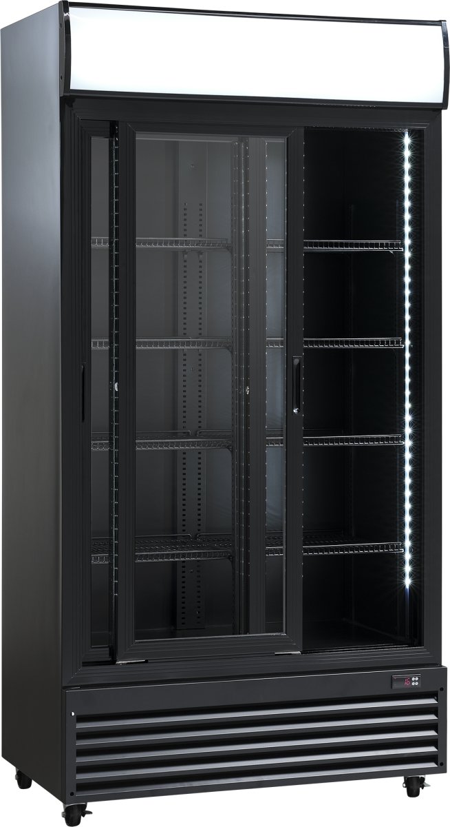 Scandomestic SD 802 BSLE Displaykylskåp, svart