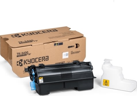 Kyocera TK-3430 lasertoner | svart | 25500 sidor
