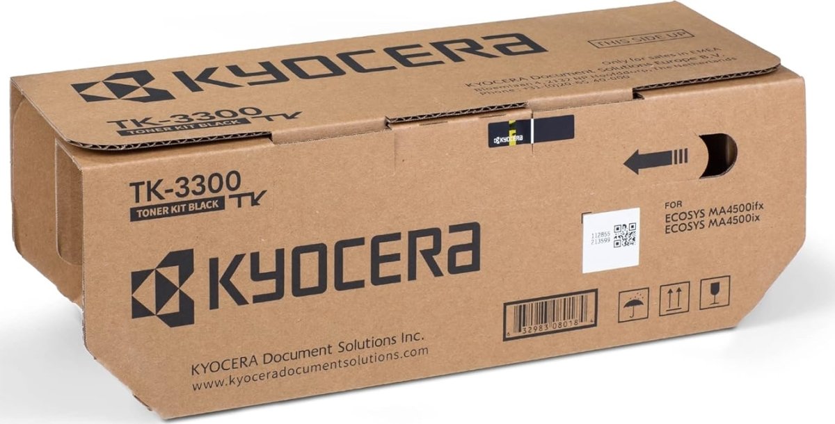 Kyocera TK-3300 lasertoner | svart | 14500 sidor