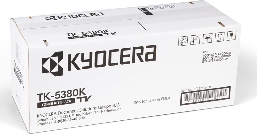 Kyocera TK-5380K lasertoner | Svart | 13 000 s