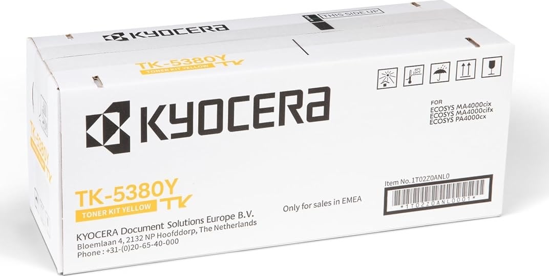 Kyocera TK-5380Y lasertoner | Gul | 10 000 sidor