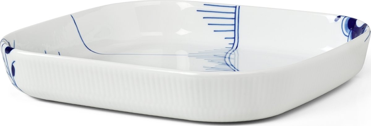 Royal Copenhagen Blue Fluted Mega Ugnsfast 30x30cm